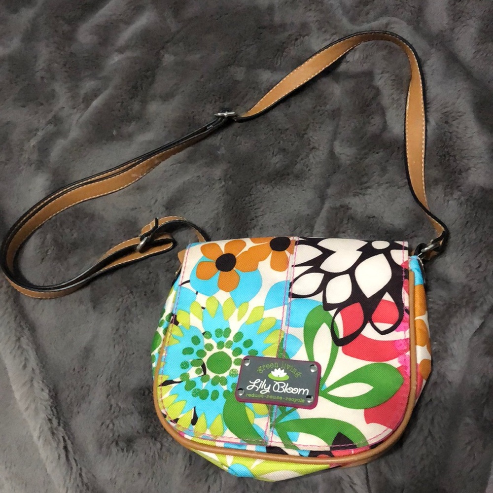 Lily bloom small crossbody purse